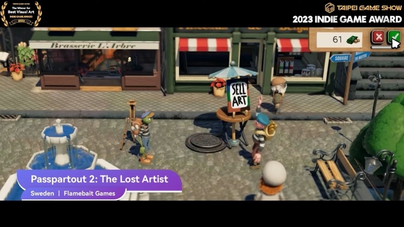 學生團隊出頭天《Passpartout 2: The Lost Artist》獨特美感邀玩家共同創作