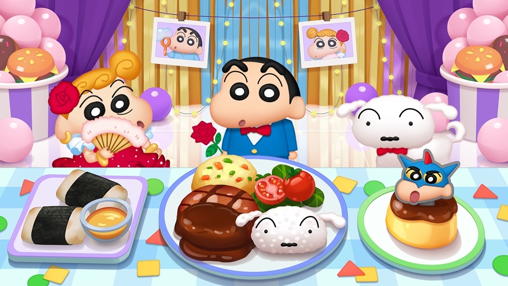 歡慶《LINE 熊大上菜》4週年生日快樂！「蠟筆小新」再度動感登場！