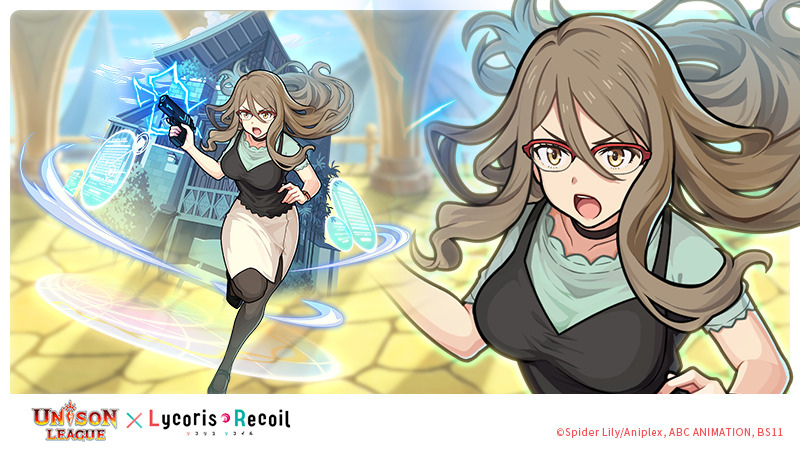 《Unison League》×動畫《Lycoris Recoil 莉可麗絲》合作活動登場