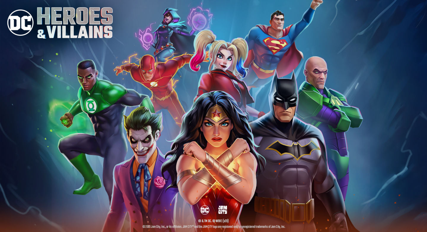 網石X華納合作！推出基於DC宇宙的益智RPG遊戲《DC Heroes and Villains》