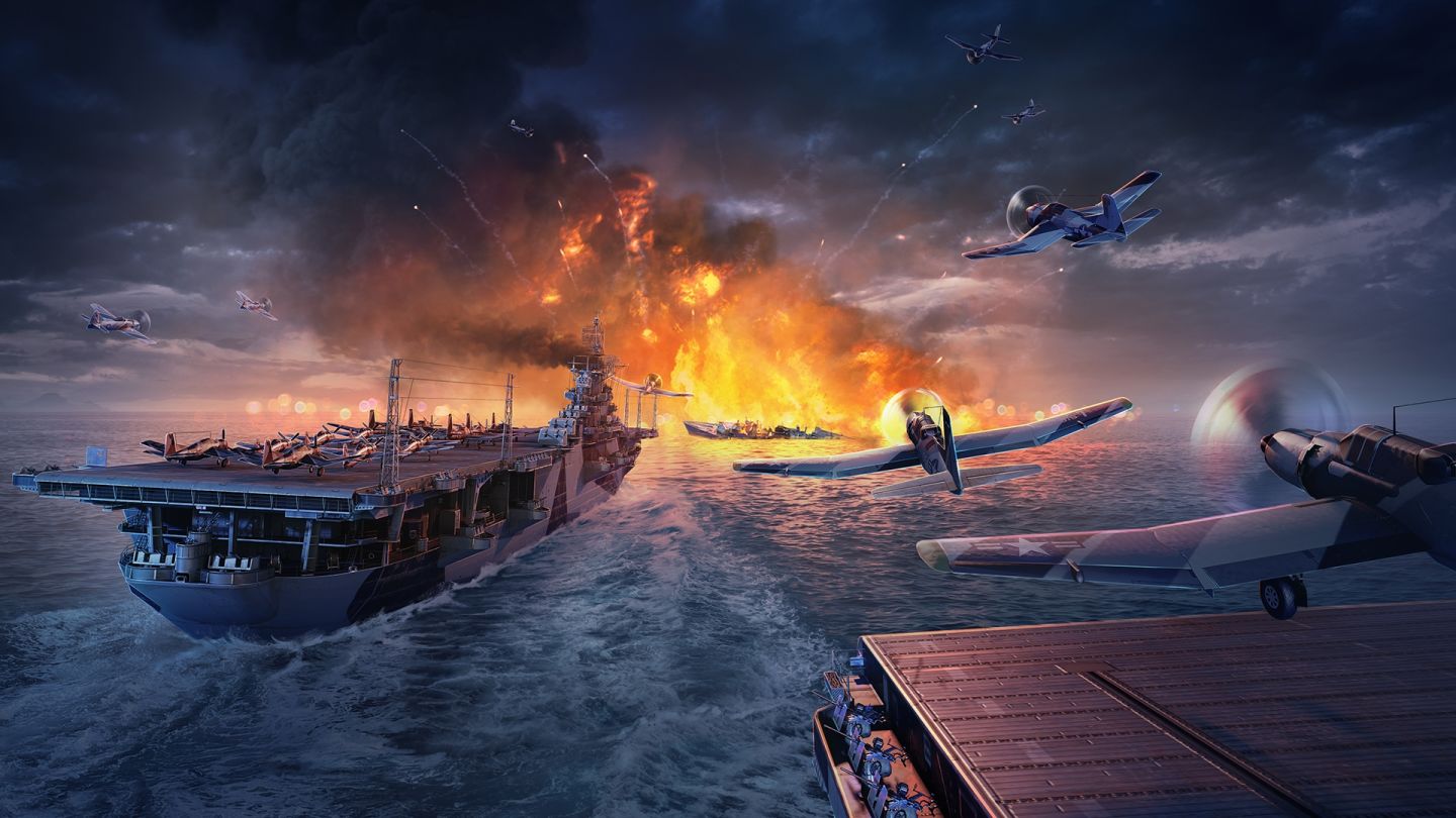 《戰艦世界》推出 13.0 版本更新！全新美國航空母艦進入搶先體驗階段