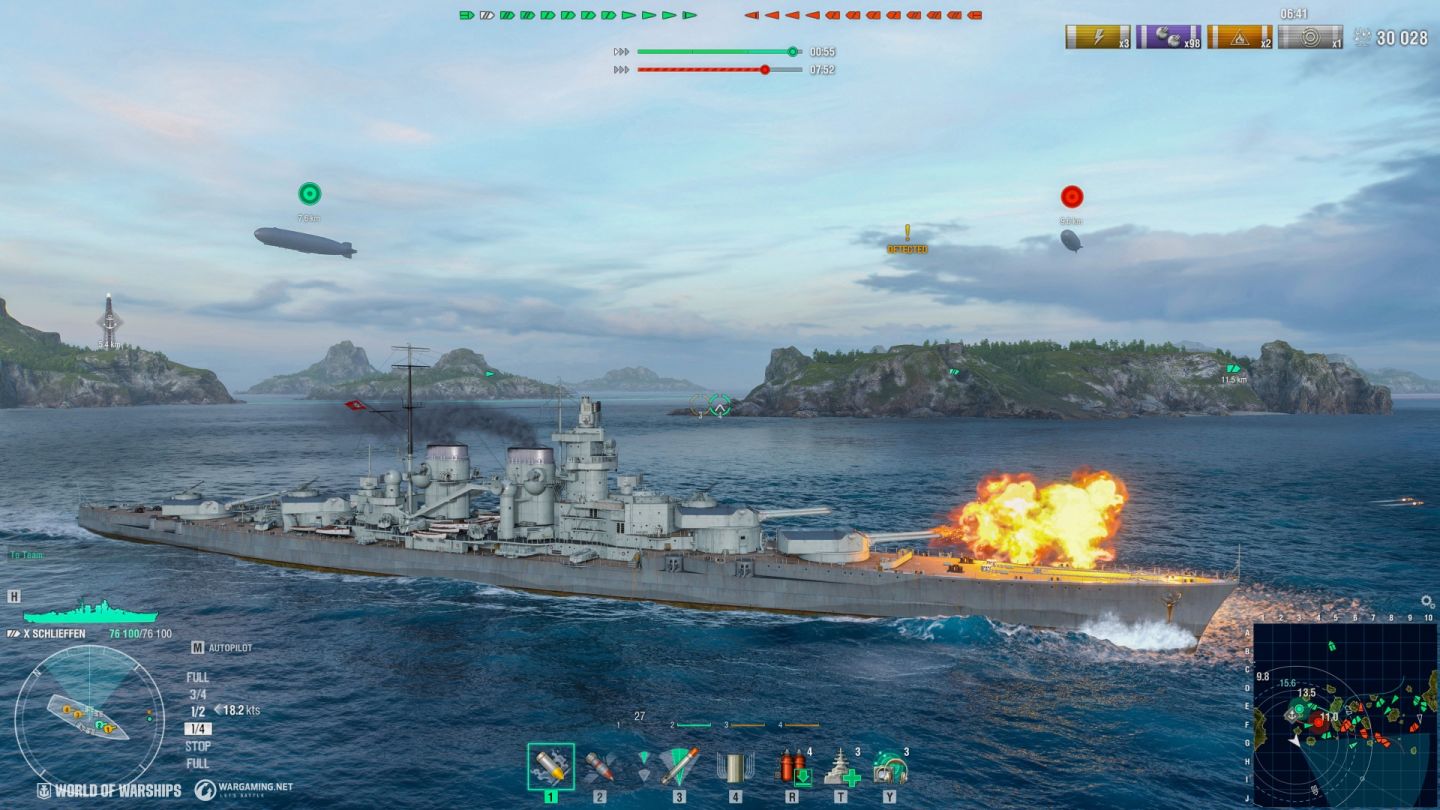 《戰艦世界》13.1 版本更新推新年主題活動，「飛艇護衛」限時重返遊戲