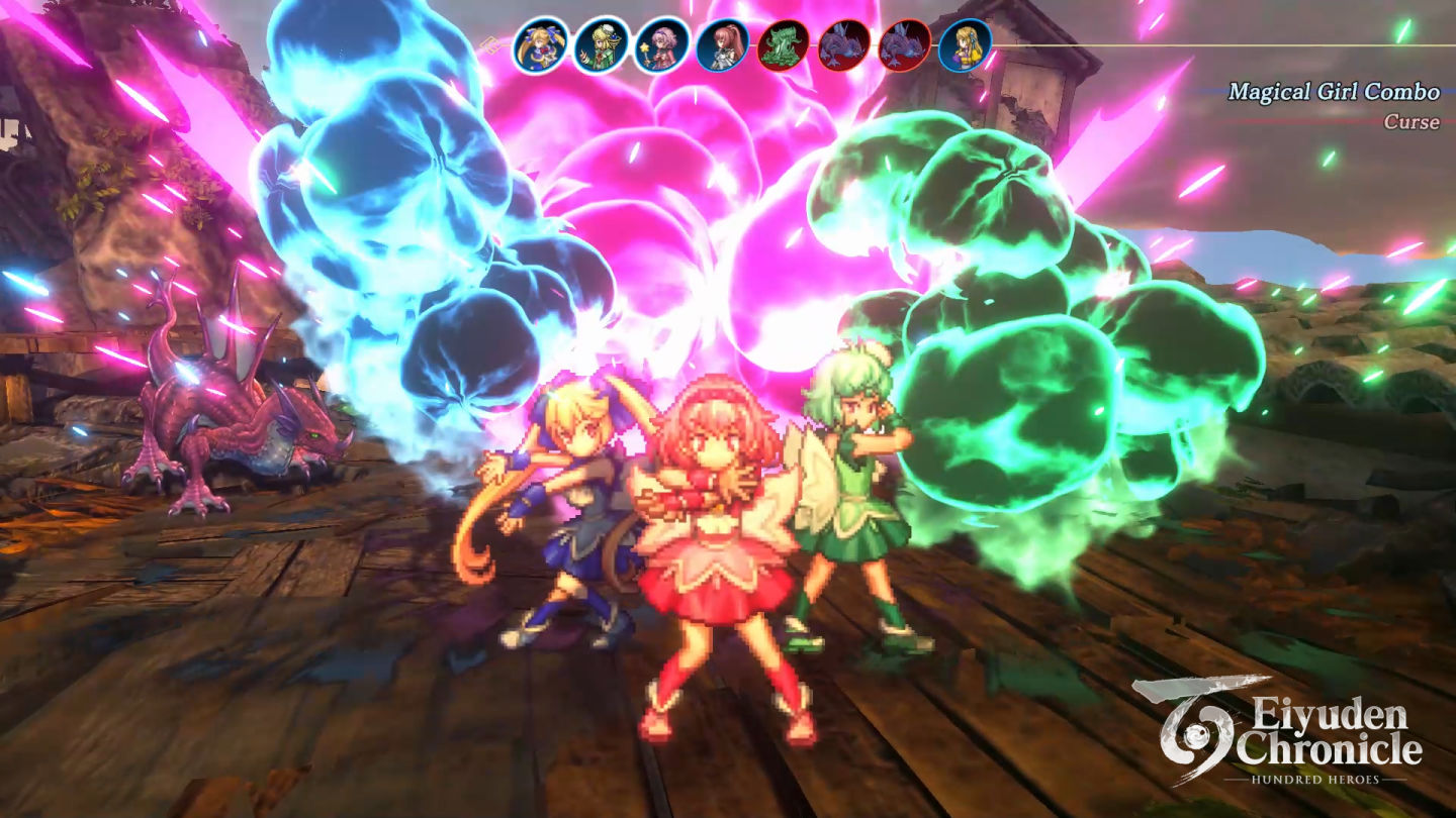 期待已久經典 JRPG《百英雄傳》全平台正式發售