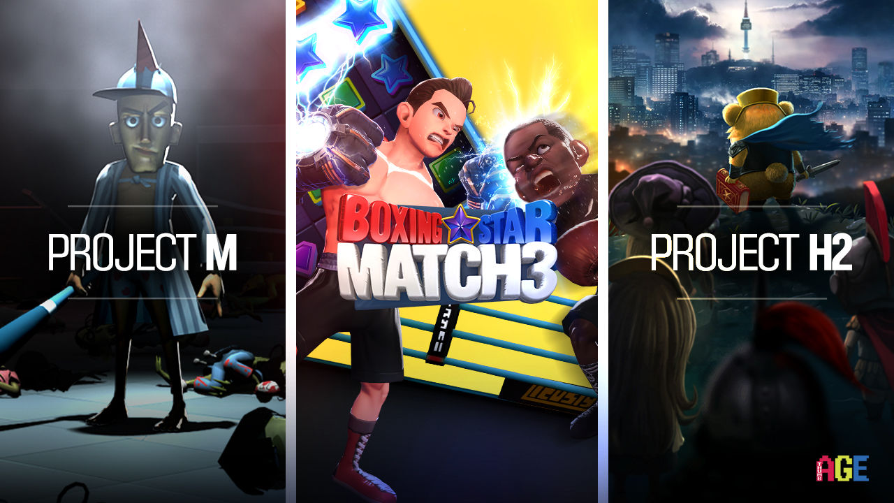 ThumbAge《Project M》、《Boxing Star PvP Match 3》＆《Project H2》三款新作發表