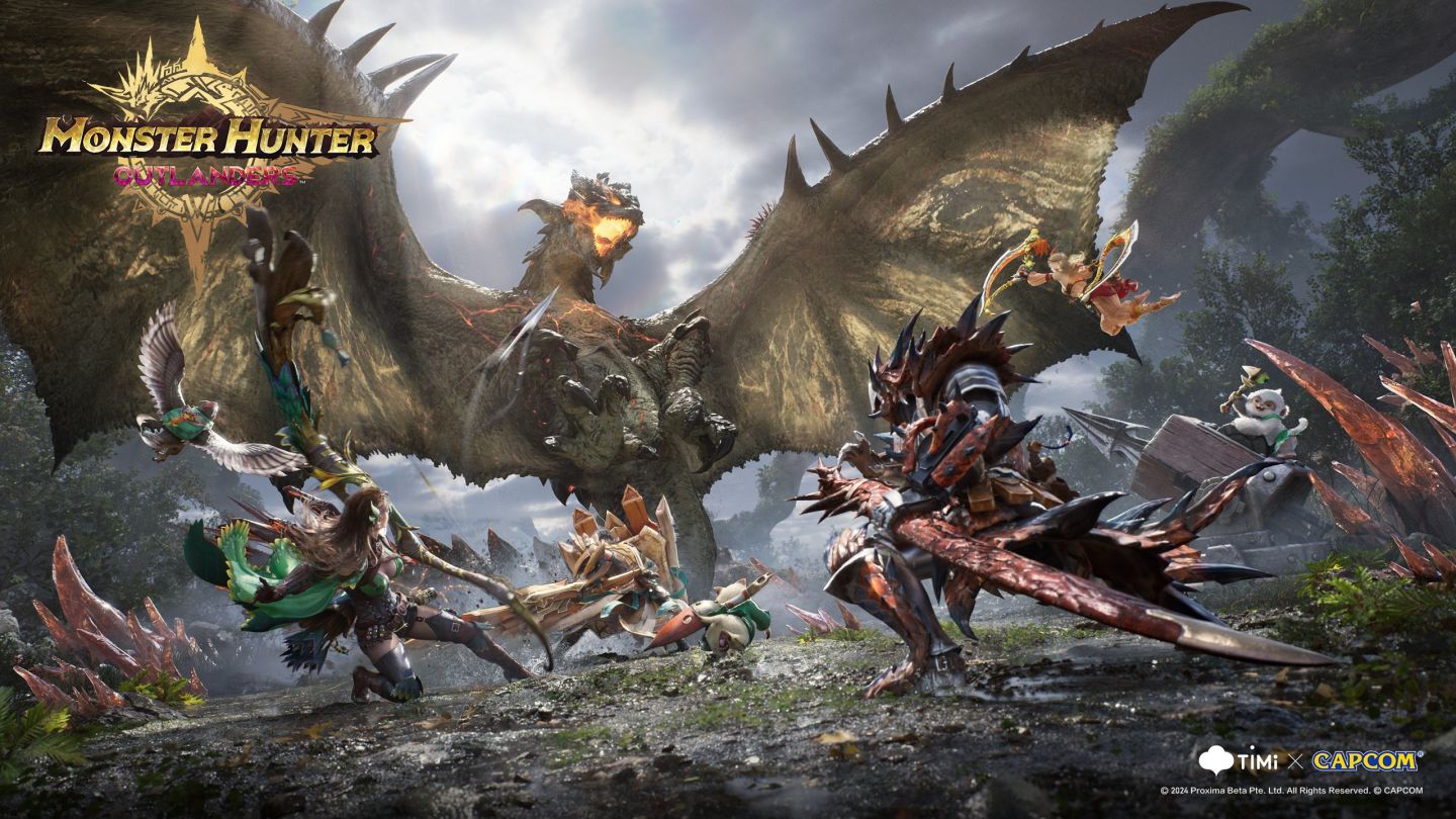 《魔物獵人》手機新作《Monster Hunter Outlanders》公開！在手機上也能盡情體驗狩獵戰鬥魅力