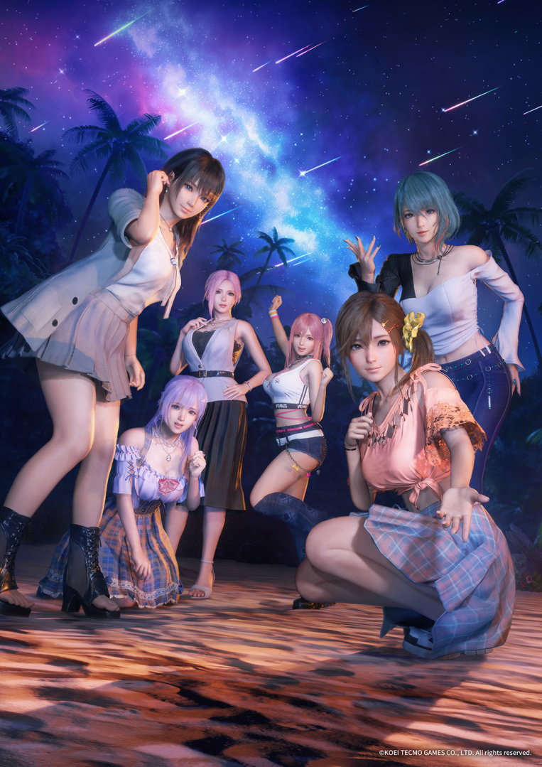 《Venus Vacation PRISM -DEAD OR ALIVE Xtreme-》全新主視覺＆插畫家「Yom」聯動企劃細節揭曉