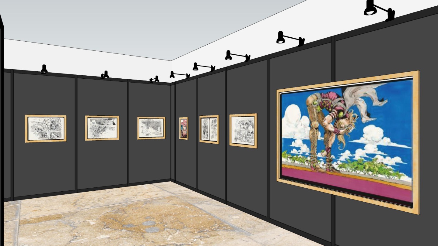 複製原畫展區