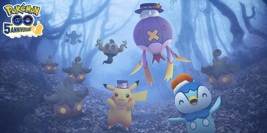 《Pokémon GO》雙階段萬聖節惡作劇即將到來！新登場「伽勒爾呆呆王／南瓜精」現身同歡