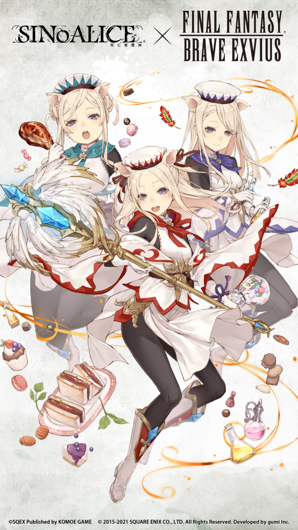 《死亡愛麗絲》x《FINAL FANTASY BRAVE EXVIUS》聯動正式展開 全新職業限時登場！