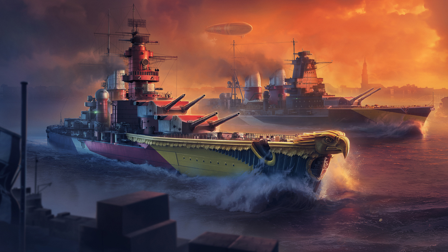 迎接升級版視效《戰艦世界》0.10.10版本更新 遊戲畫面大規模提升！
