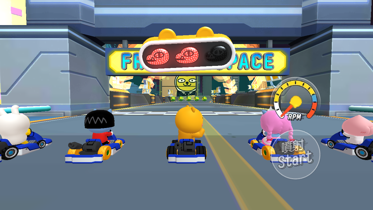 《Friends Racing》賽車手全員集合，今日三星平台搶先飆速登場！