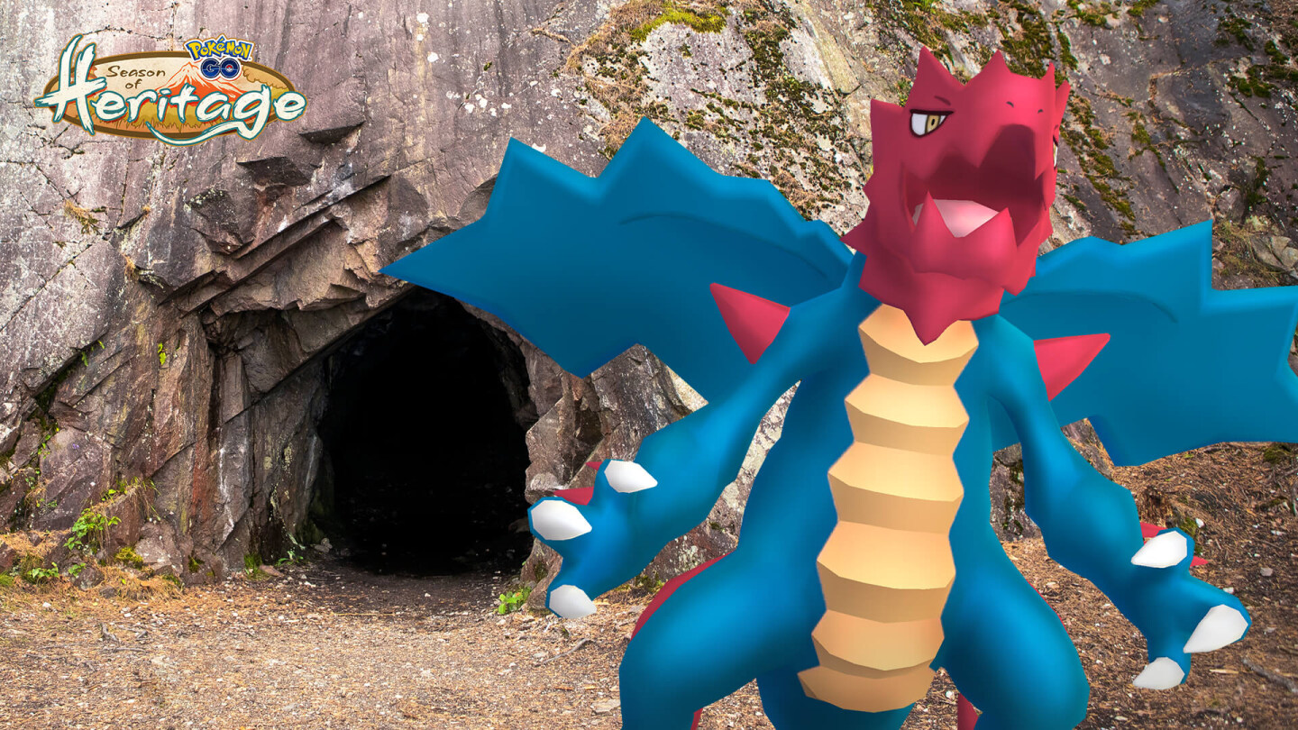 《Pokémon GO》「龍螺旋之塔尋謎」活動開跑！洞穴寶可夢「赤面龍」首度登場