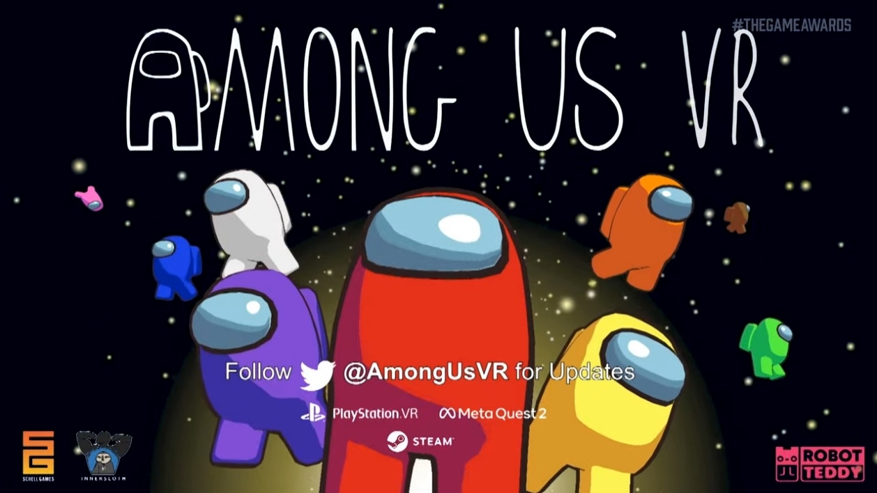 《Among Us》最新 VR 版《Among Us VR》Steam/Meta Quest 2/PS VR 即將推出