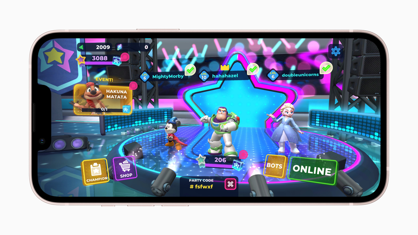 《Disney Melee Mania》12月17日Apple Arcade獨家上線 看動畫角色俏皮展絕活