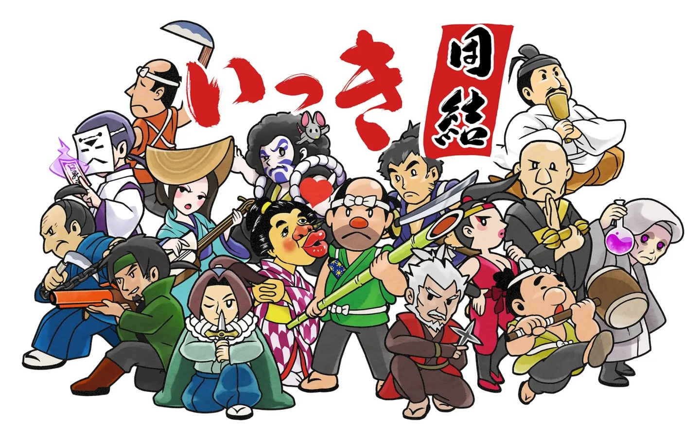 多人協力遊戲《一揆團結》公開 Steam 版發售日,團結一致打敗蝗蟲與惡代官! | 遊戲基地 Gamebase