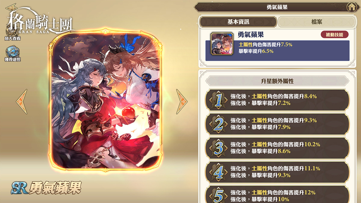《Gran Saga：格蘭騎士團》全新土屬性角色「魯因」登場，高難度限時活動「星辰之韻」挑戰玩家們的極限