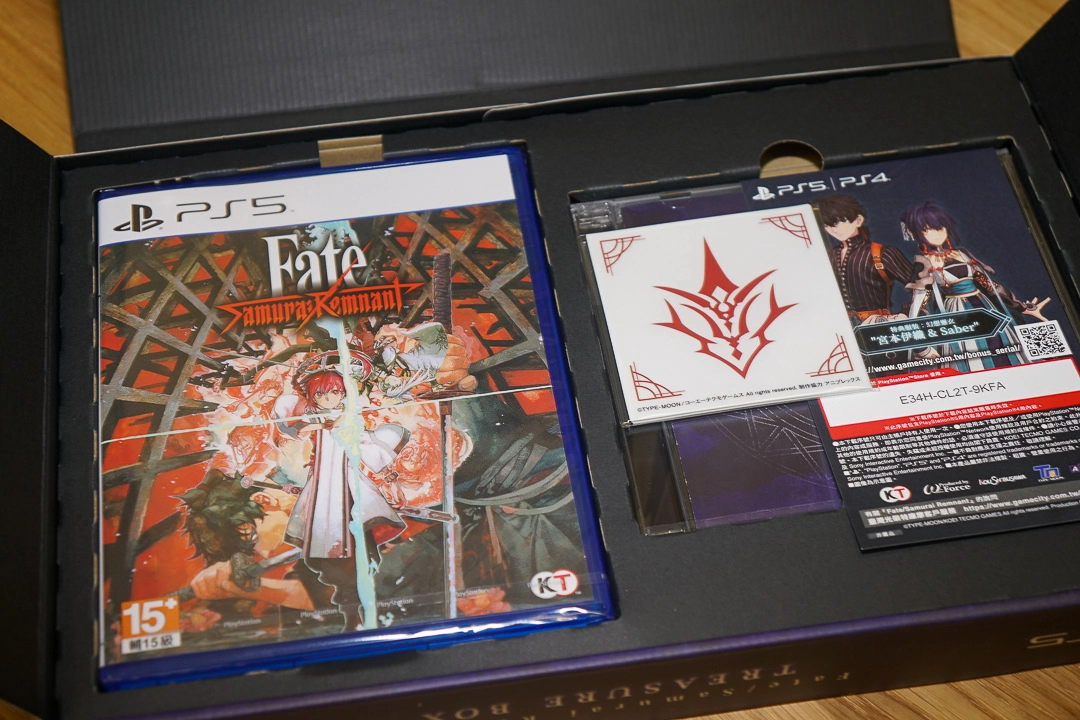 Fate/Samurai Remnant》中文典藏版開箱，獨家收錄亞洲限定特典「英靈繪