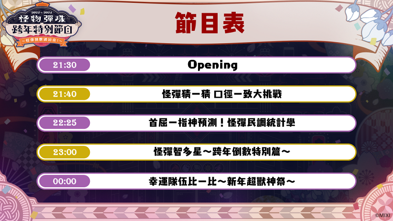 《怪物彈珠》限定角色「正宗」1/1 超獸神祭震撼登場！超值轉蛋＆跨年特別節目陪你迎接 2024