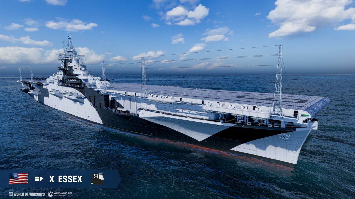 《戰艦世界》推出 13.0 版本更新！全新美國航空母艦進入搶先體驗階段