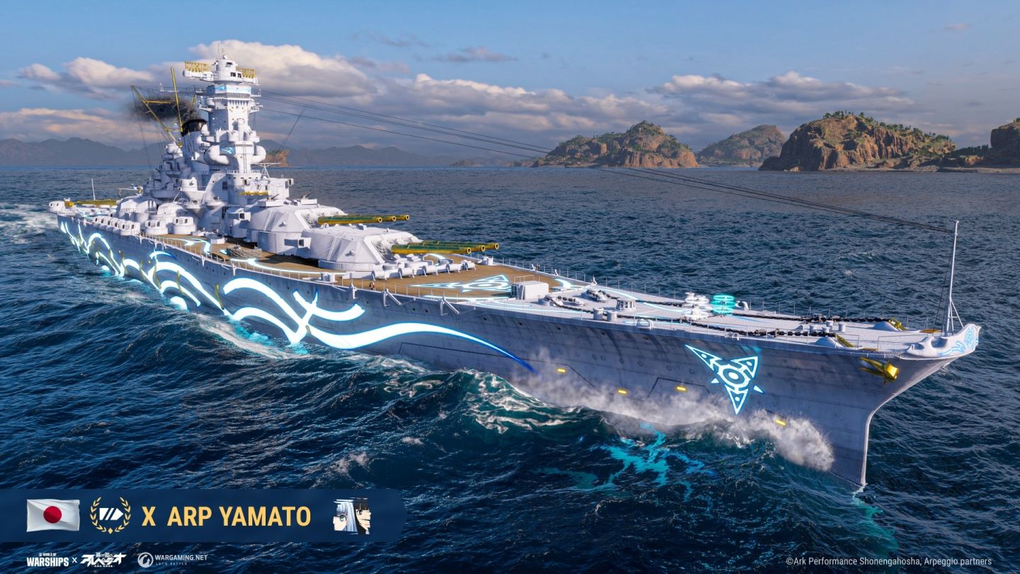 《戰艦世界》釋出 13.6 版本更新！《蒼藍鋼鐵戰艦》全新一波合作同步推出