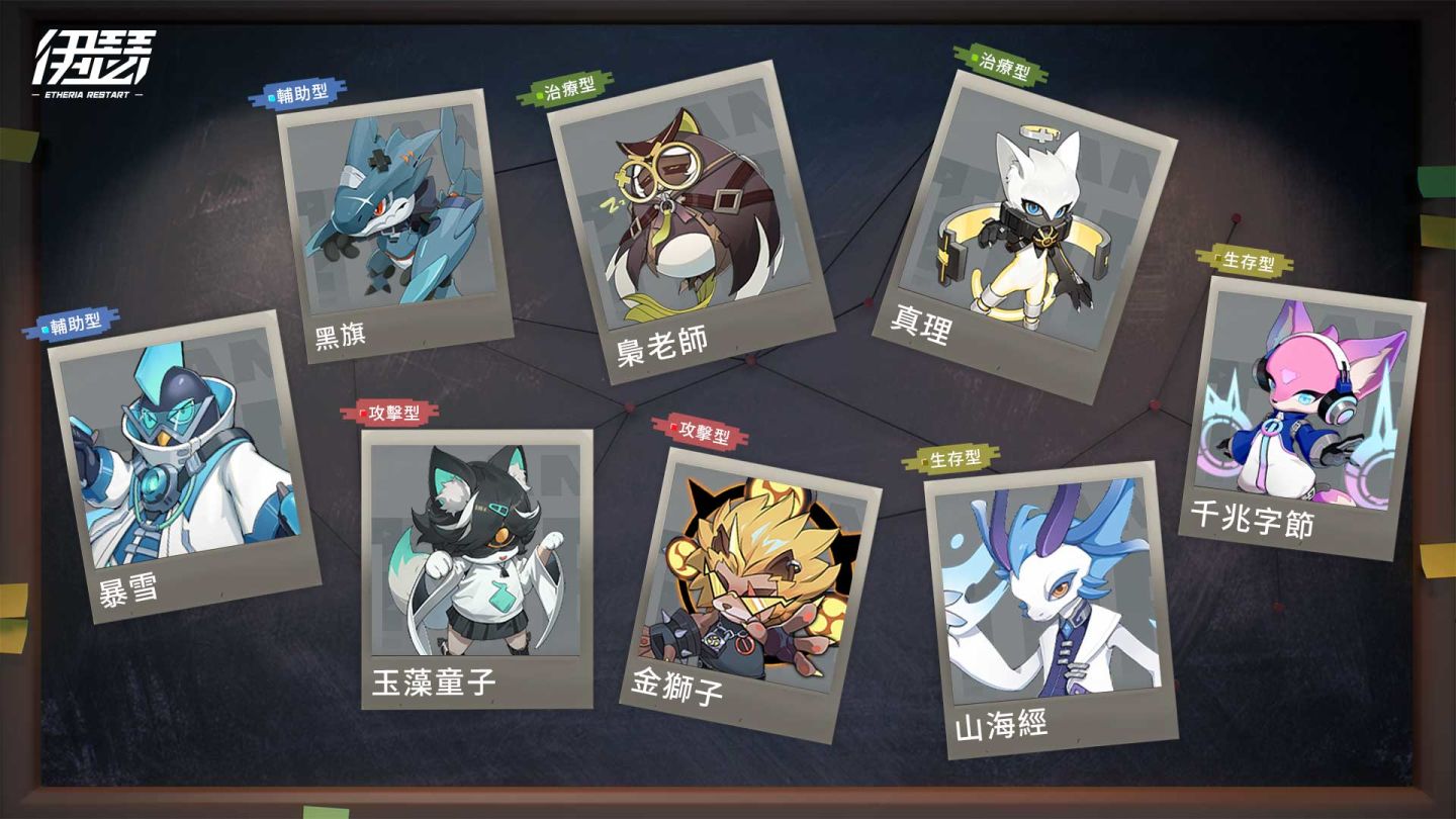 都市異能策略卡牌 RPG《伊瑟》養成系統大公開！10/24 啟動「原質測試」