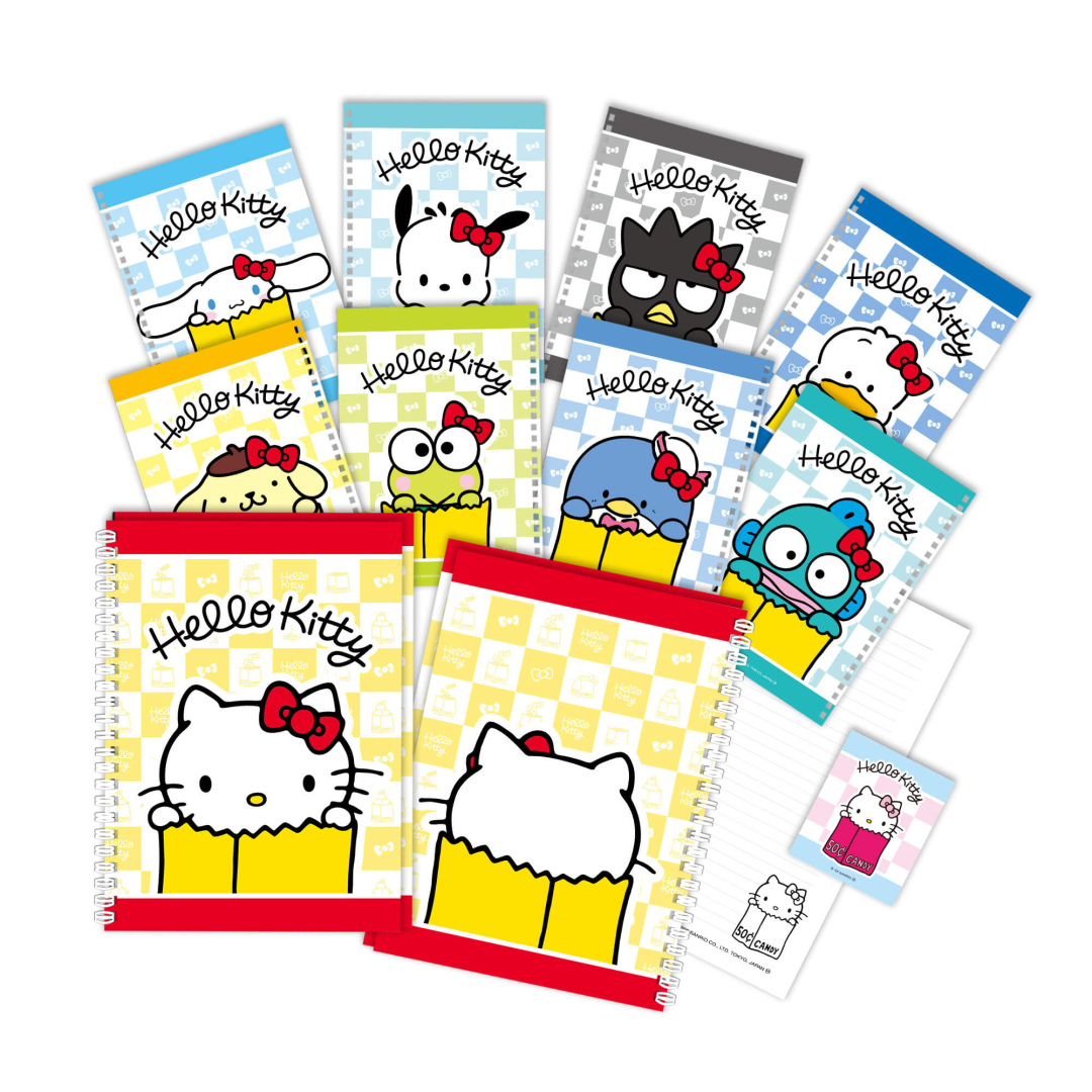 Hello Kitty展-圈裝筆記本