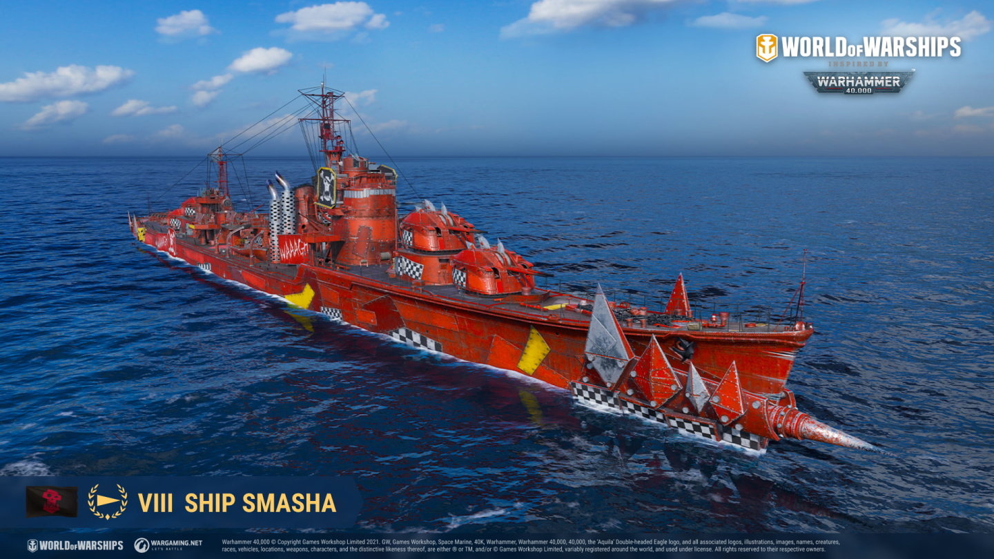 《戰艦世界》X《Warhammer 40,000》全新合作內容登場
