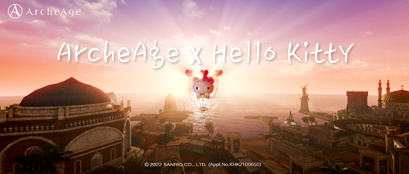 《上古世紀》開放全新天賦「歡樂」與伺服器、攜手全球知名角色「Hello Kitty」合作活動登場