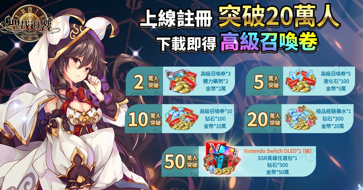百萬異界少女卡牌 RPG《聖裁迴響 Refrain》重返起點正式上線