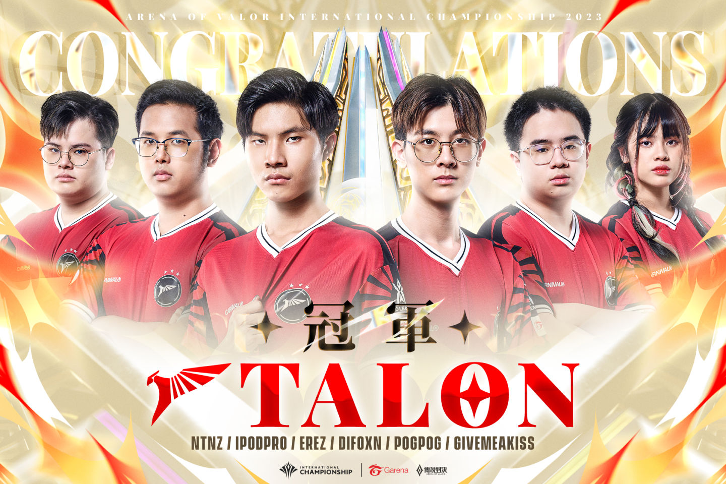 泰國勁旅 Talon 勇奪 AIC 2023 冠軍！Garena 公開《傳說對決》2024 未來展望