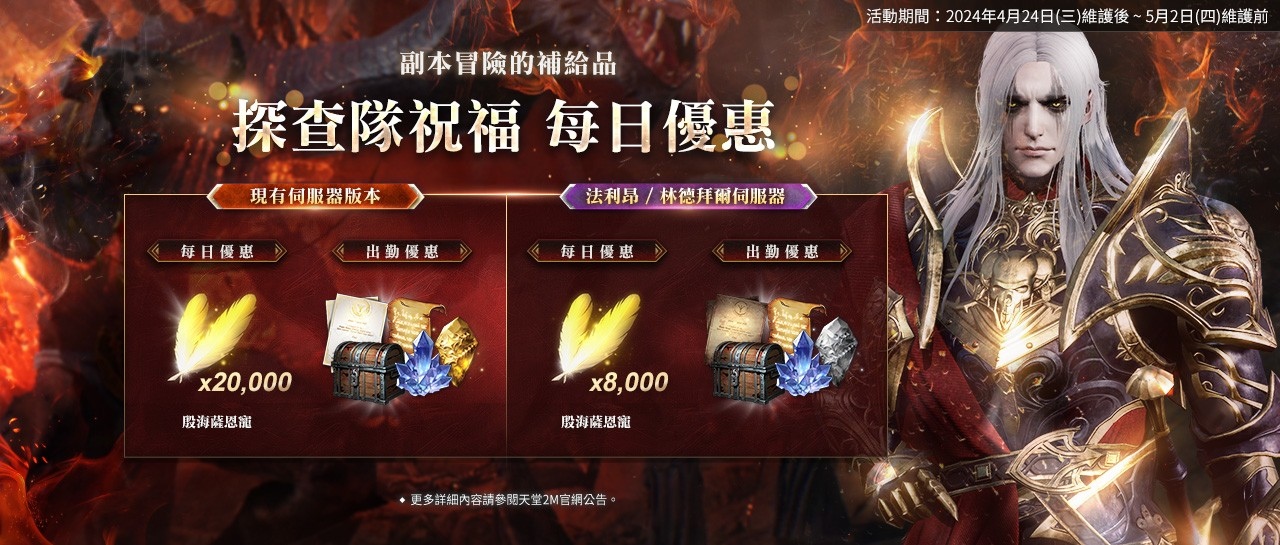 《天堂2M》新增競技場副本「安塔瑞斯巢穴」！法利昂＆林德拜爾新增煉金術系統