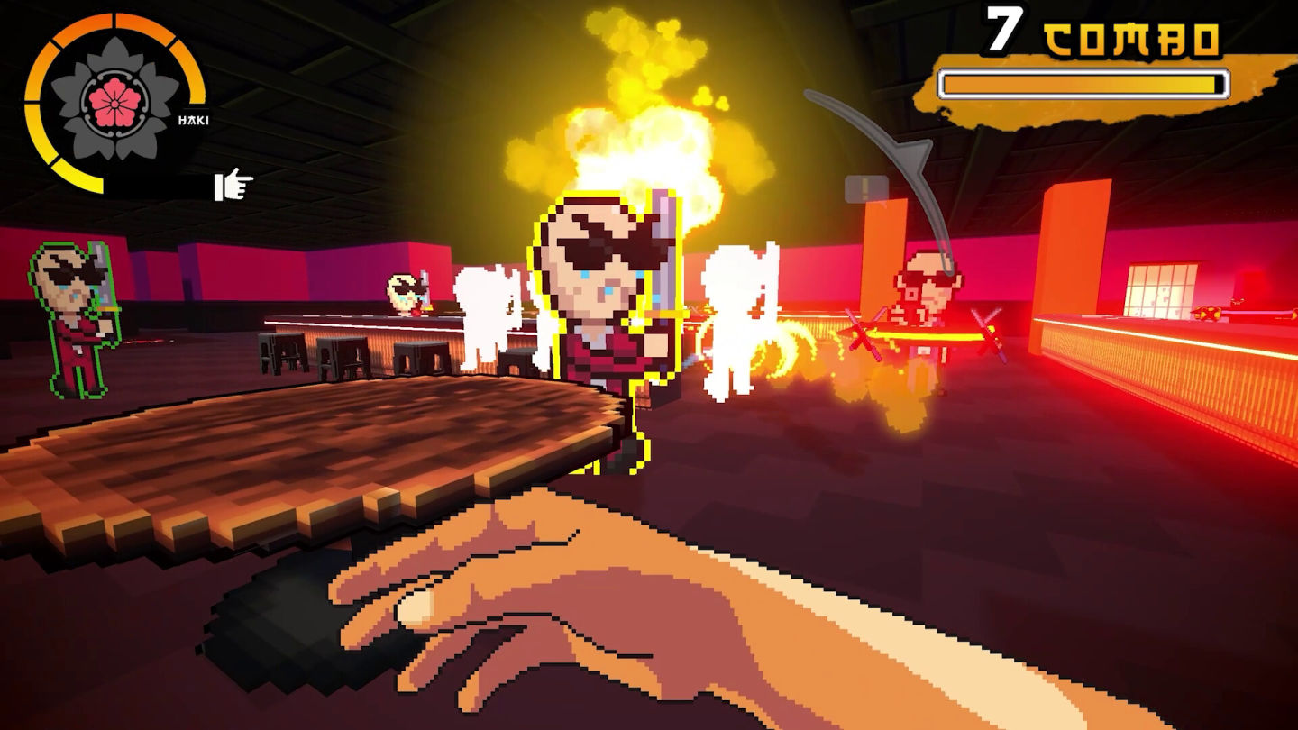 快節奏動作射擊遊戲《Lightning Katana》登陸 PC,為報愛犬之仇打爆日本黑道!