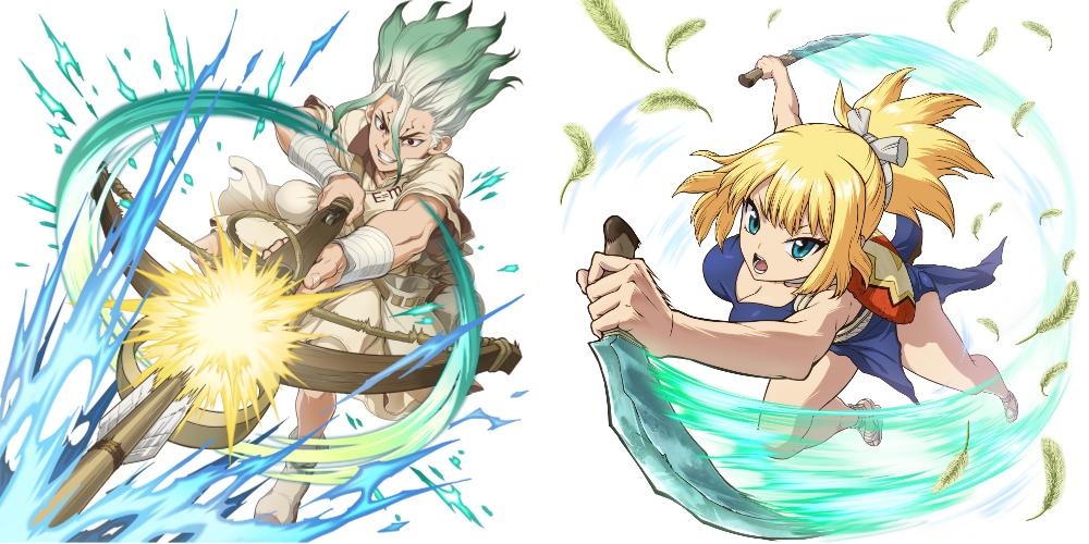 人氣動畫改編戰略新作《Dr.Stone 新石紀》公開「千空／琥珀」最新遊戲內插圖