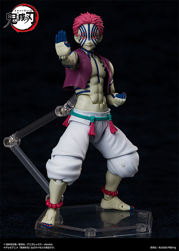 十二鬼月「上弦之參」猗窩座化身為figma可動模型登場！附雪花陣