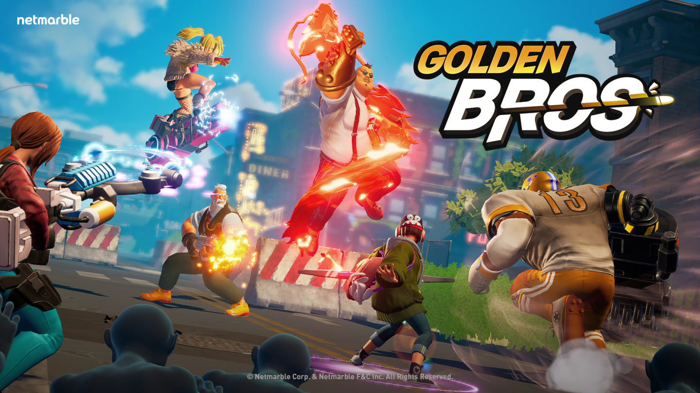 全新休閒射擊遊戲《Golden Bros》官方網站正式公開!