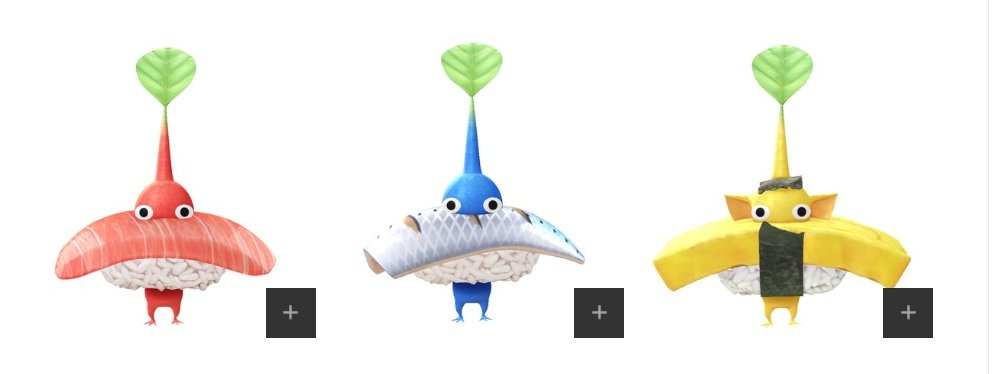 《Pikmin Bloom》全新飾品皮克敏登場，與皮克敏一起了解深奧的壽司文化！