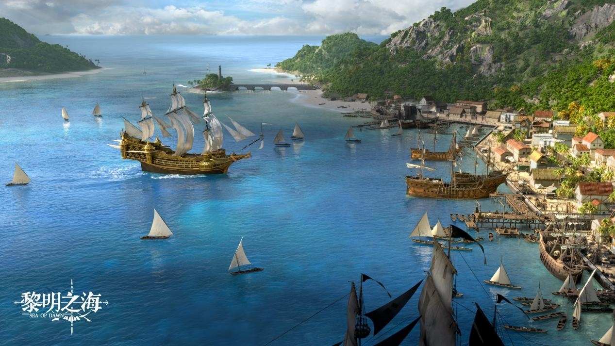 《黎明之海 Sea of Dawn》全海域戰鬥 MMORPG 開啟「啟航測試」資格招募