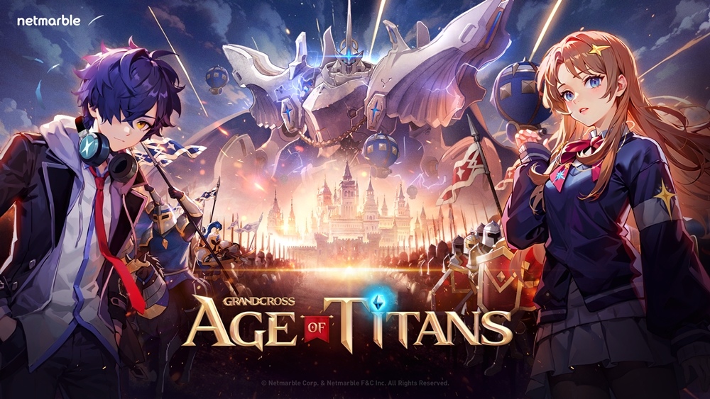 網石全新MMO RTS遊戲《GRAND CROSS: AGE OF TITANS》事前預約開跑！