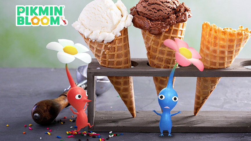 《Pikmin Bloom》全新活動挑戰將推出冰淇淋飾品皮克敏登場
