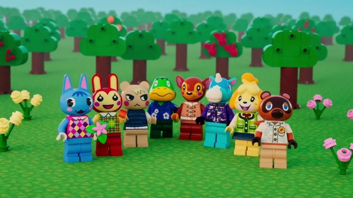 首发阵容西施惠、狸克确定登场，乐高×任天堂《Lego 动物森友会》系列公开！ 