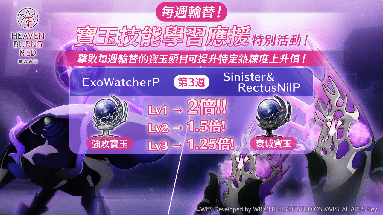 《緋染天空 Heaven Burns Red》新服裝 SS［跳躍、踏步、滑倒！］柊木梢精選白金戰型探索登場