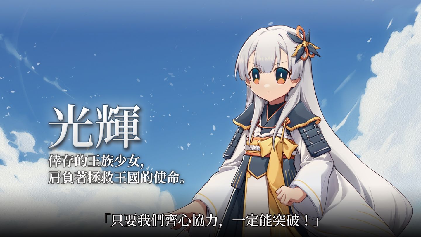 國產王道 RPG《和平締造者：光輝王女》今日發行！公開美術設定集資訊