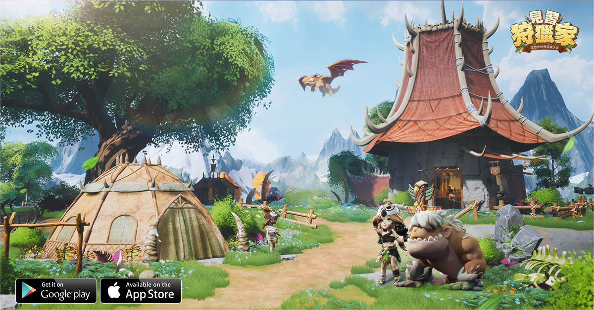 原始大世界狩獵 RPG《見習狩獵家》雙商店預註冊開啟！同步釋出遊戲世界觀