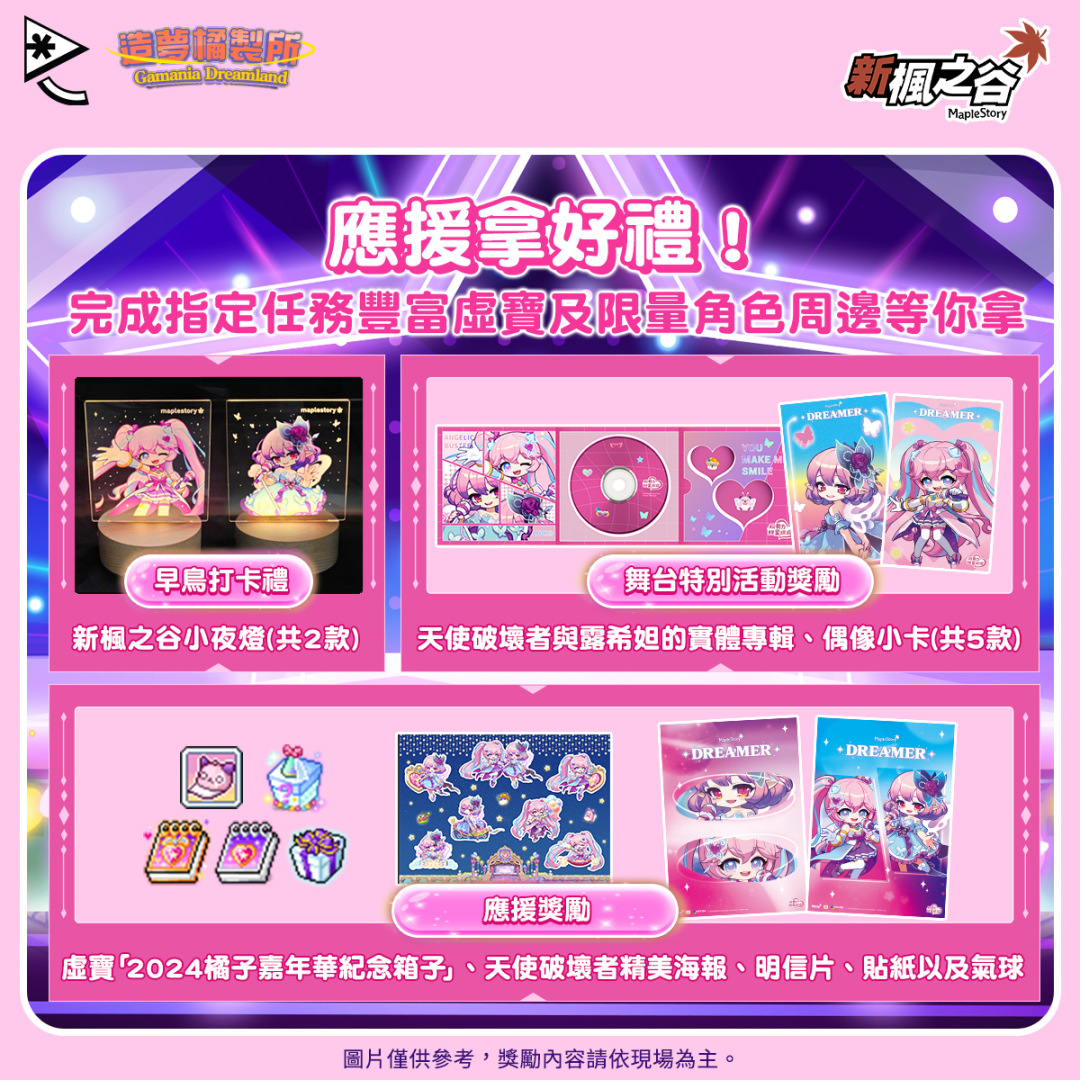 橘子嘉年華《新楓之谷》、《波拉西亞戰記》、《櫻桃小丸子元氣版》、《小橘編與柑姆的遊戲日常》登陸漫畫博覽會