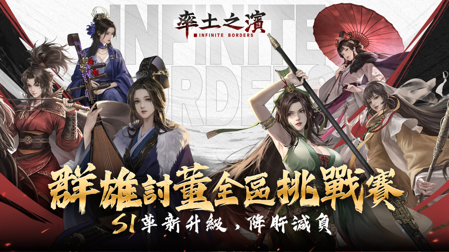 《率土之濱》八週年慶典展開！群雄討董聯賽活動同步開跑