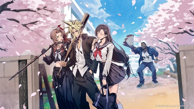 愚人節玩笑成真!《FINAL FANTASY VII EVER CRISIS》校園風活動 4 月底舉辦