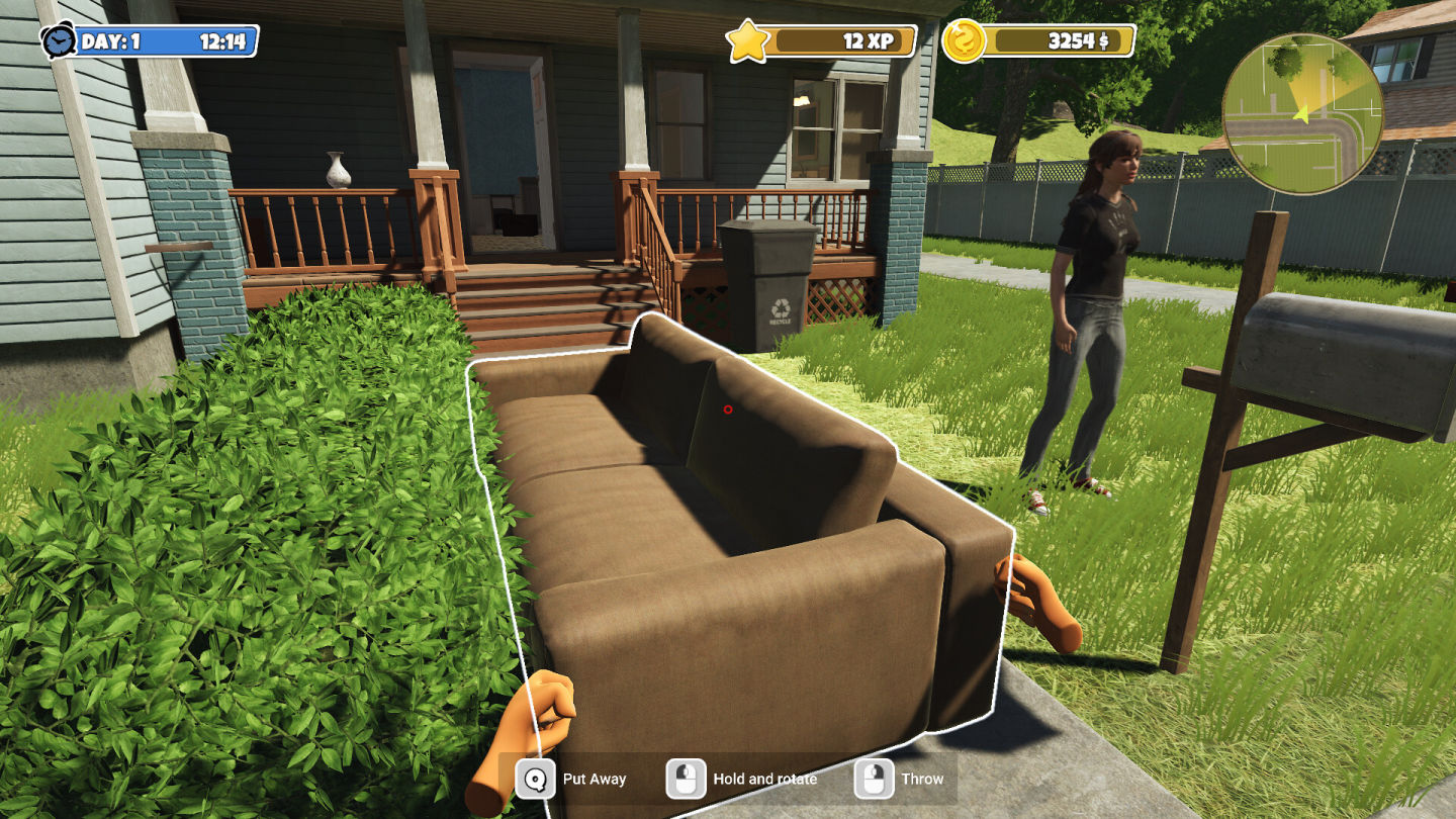 搬家工人模擬遊戲《Moving Simulator》發表,從打包到佈置通通由你一手包辦!