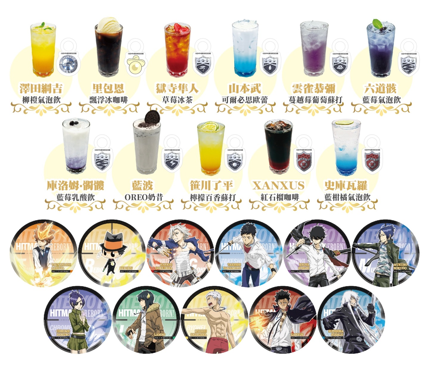 內用或外帶飲品即贈隨機杯墊