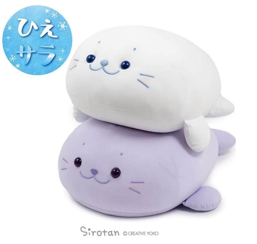 《Sirotan海豹小白》涼感抱枕