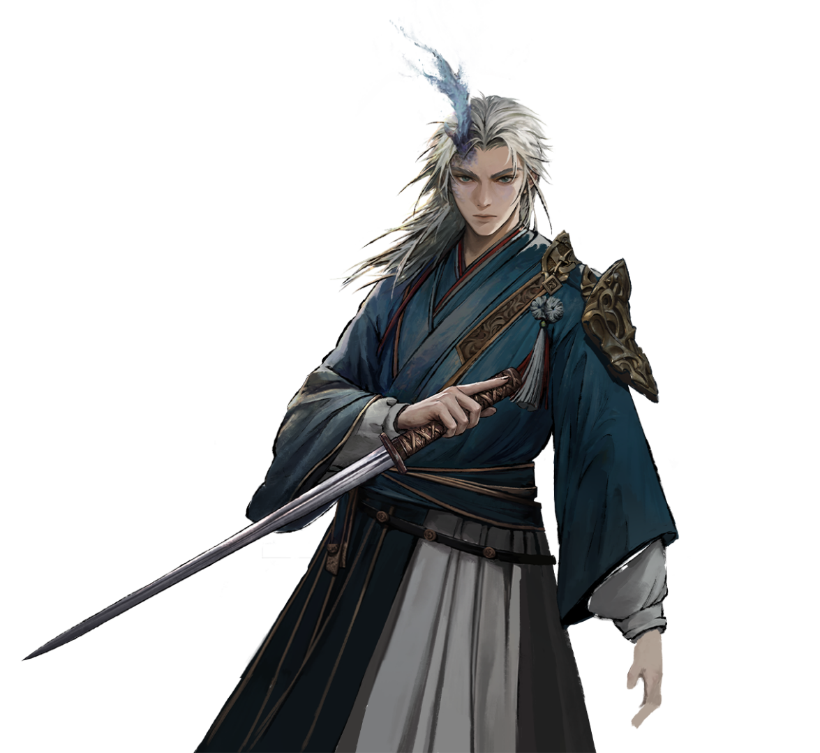 玄龍(半身像)